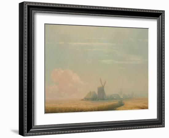 Ukrainian Harvest, 1857-Ivan Konstantinovich Aivazovsky-Framed Giclee Print