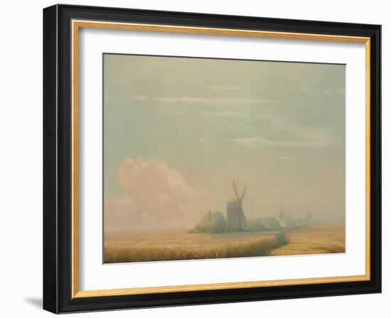 Ukrainian Harvest, 1857-Ivan Konstantinovich Aivazovsky-Framed Giclee Print