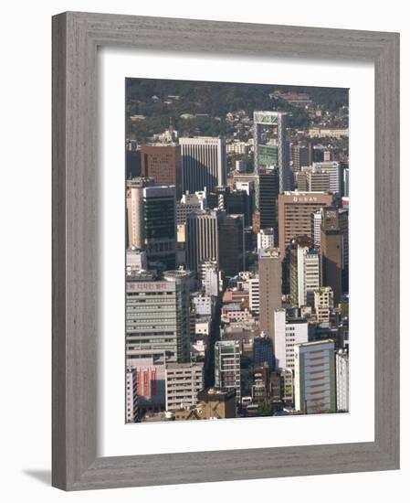 Ulchiro Central Business District, Seoul, South Korea-Waltham Tony-Framed Photographic Print