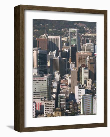 Ulchiro Central Business District, Seoul, South Korea-Waltham Tony-Framed Photographic Print