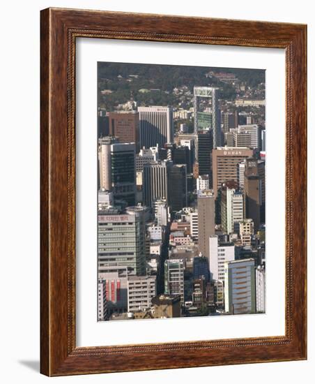 Ulchiro Central Business District, Seoul, South Korea-Waltham Tony-Framed Photographic Print