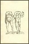 Monstrum Biceps Caudatum Prone & Supine-Ulisse Aldrovandi-Art Print