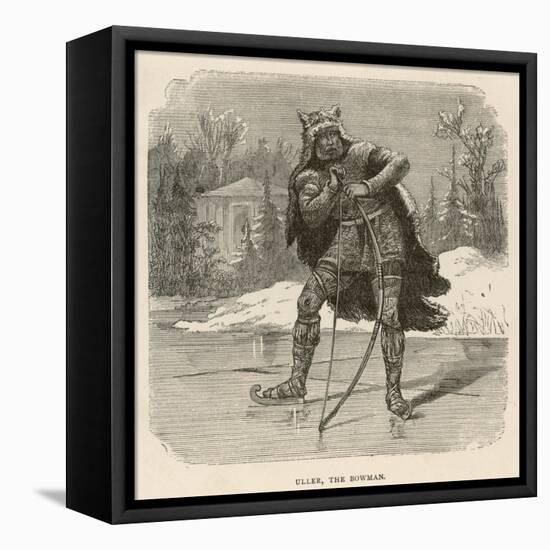 Uller the Bowman, God of Winter and Archery-null-Framed Stretched Canvas