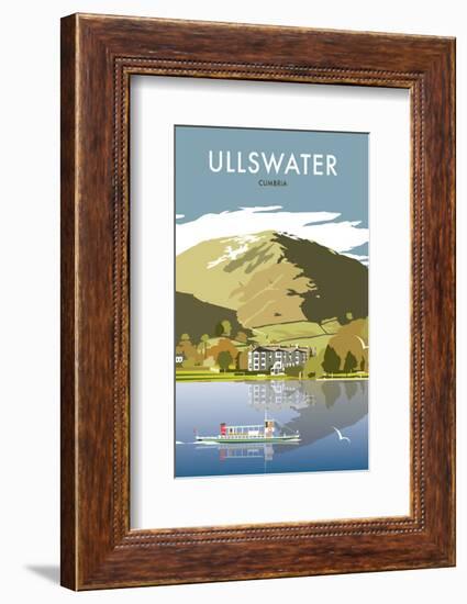 Ullswater - Dave Thompson Contemporary Travel Print-Dave Thompson-Framed Giclee Print