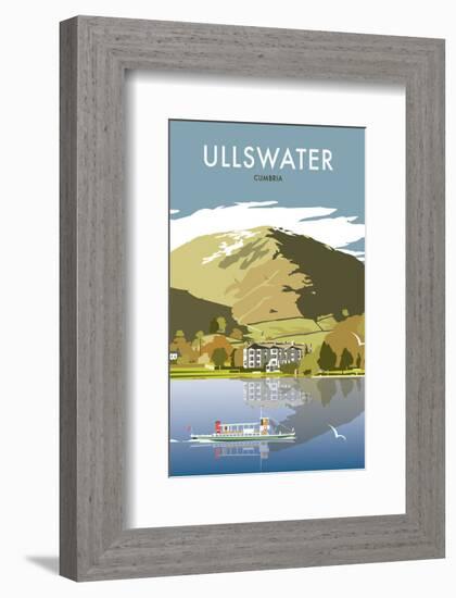 Ullswater - Dave Thompson Contemporary Travel Print-Dave Thompson-Framed Giclee Print