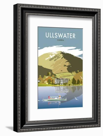 Ullswater - Dave Thompson Contemporary Travel Print-Dave Thompson-Framed Giclee Print