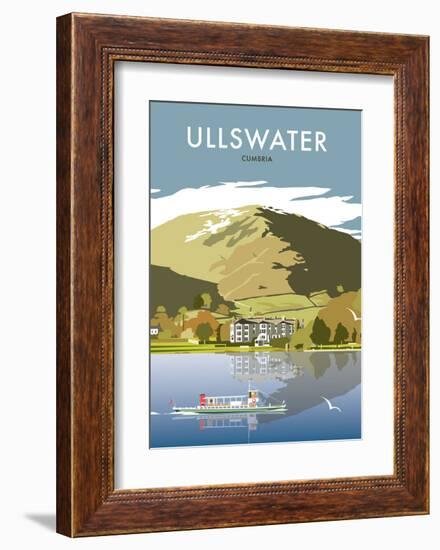 Ullswater - Dave Thompson Contemporary Travel Print-Dave Thompson-Framed Art Print