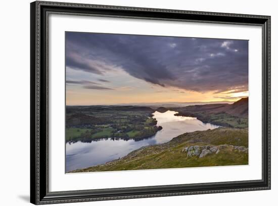 Ullswater in the Lake District National Park, Cumbria, England, United Kingdom, Europe-Julian Elliott-Framed Photographic Print