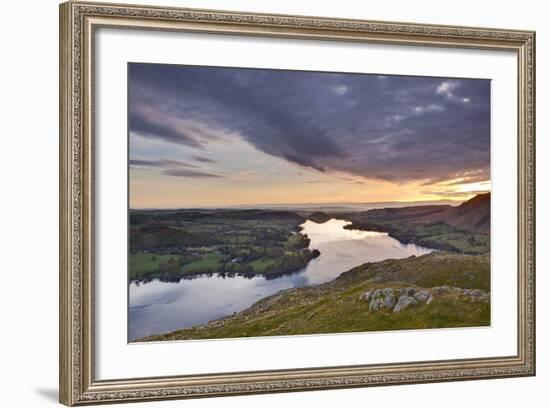 Ullswater in the Lake District National Park, Cumbria, England, United Kingdom, Europe-Julian Elliott-Framed Photographic Print