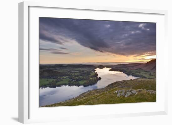 Ullswater in the Lake District National Park, Cumbria, England, United Kingdom, Europe-Julian Elliott-Framed Photographic Print