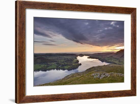 Ullswater in the Lake District National Park, Cumbria, England, United Kingdom, Europe-Julian Elliott-Framed Photographic Print