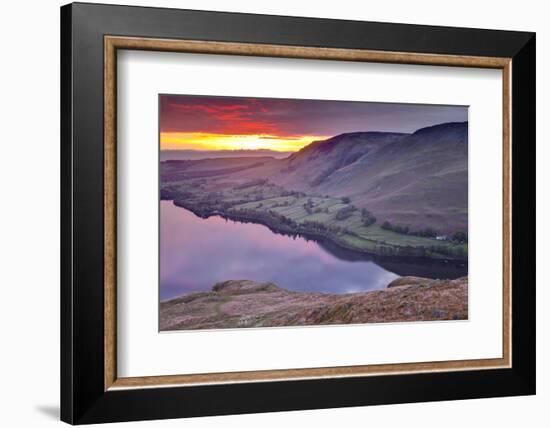 Ullswater in the Lake District National Park, Cumbria, England, United Kingdom, Europe-Julian Elliott-Framed Photographic Print