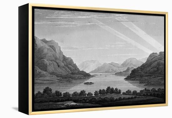 Ullswater, Lake District-J Farington-Framed Stretched Canvas