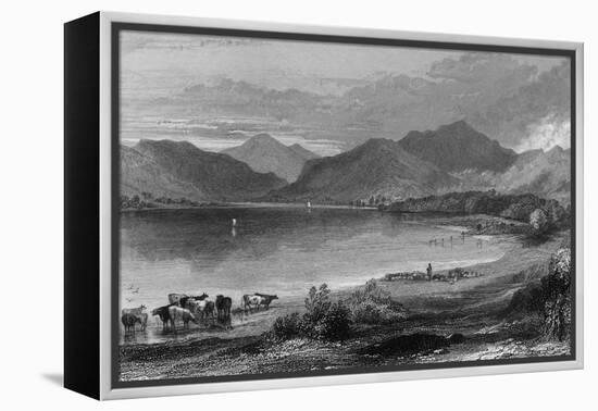 Ullswater, Lake District-W Harvey-Framed Stretched Canvas