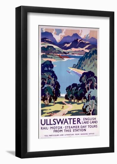 Ullswater Lakes-null-Framed Art Print