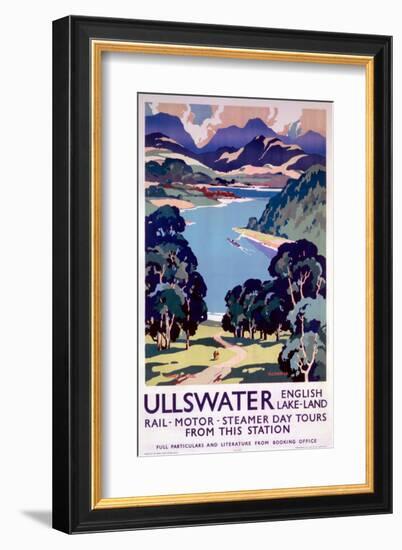 Ullswater Lakes-null-Framed Art Print