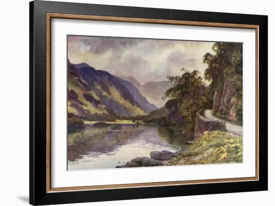 Ullswater-Ernest W Haslehust-Framed Art Print