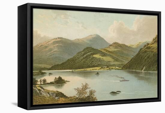 Ullswater-English School-Framed Premier Image Canvas