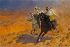 Horsemen Leaving the City-Ulpiano Checa Y Sanz-Giclee Print