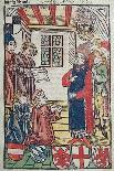 A Scene from the Council of Constance, from 'Chronik Des Konzils Von Konstanz'-Ulrich Von Richental-Mounted Giclee Print