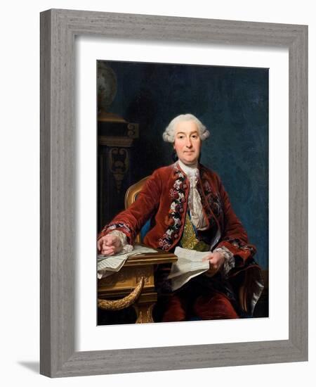 Ulrik Scheffer (1716-179), 1763-Alexander Roslin-Framed Giclee Print