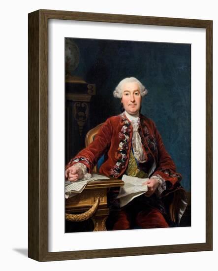 Ulrik Scheffer (1716-179), 1763-Alexander Roslin-Framed Giclee Print