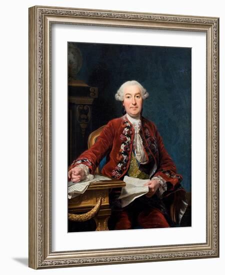 Ulrik Scheffer, 1763-Alexander Roslin-Framed Giclee Print