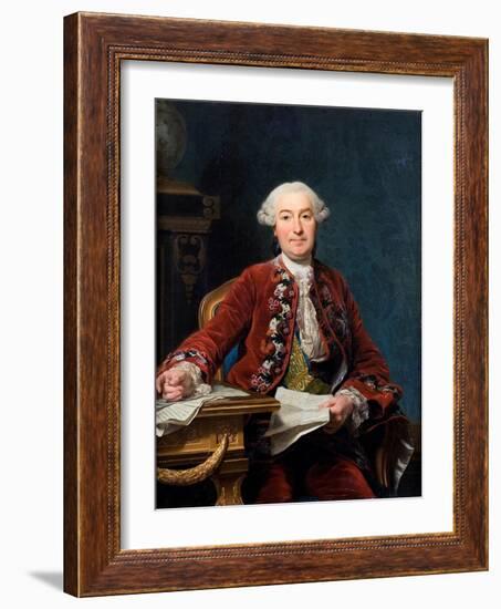 Ulrik Scheffer, 1763-Alexander Roslin-Framed Giclee Print