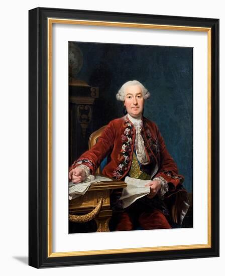 Ulrik Scheffer, 1763-Alexander Roslin-Framed Giclee Print