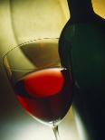 Red Wine in Bottle and Glass-Ulrike Koeb-Photographic Print