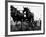 Ulster Clydesdale Pulling a Plough, July 1983-null-Framed Photographic Print