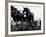 Ulster Clydesdale Pulling a Plough, July 1983-null-Framed Photographic Print