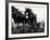 Ulster Clydesdale Pulling a Plough, July 1983-null-Framed Photographic Print