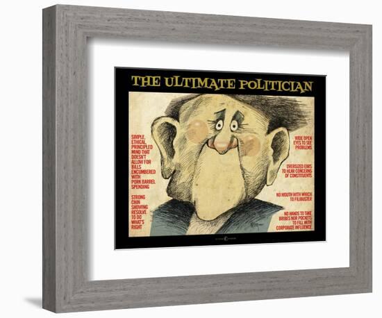 Ultimate Politician-Tim Nyberg-Framed Giclee Print