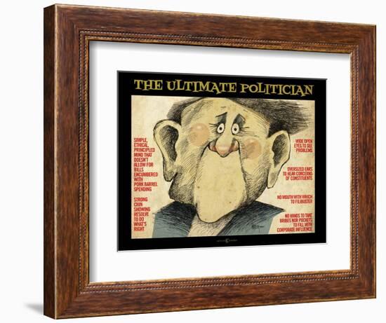 Ultimate Politician-Tim Nyberg-Framed Giclee Print