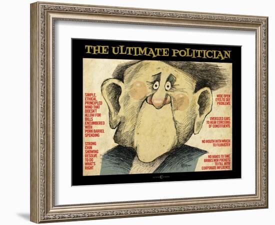 Ultimate Politician-Tim Nyberg-Framed Giclee Print