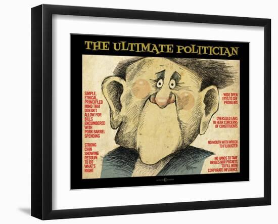 Ultimate Politician-Tim Nyberg-Framed Giclee Print