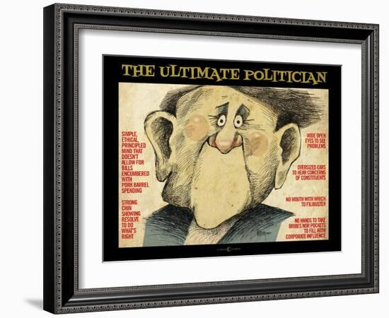 Ultimate Politician-Tim Nyberg-Framed Giclee Print