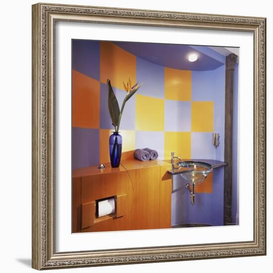 Ultra Modern Bathroom-null-Framed Photographic Print