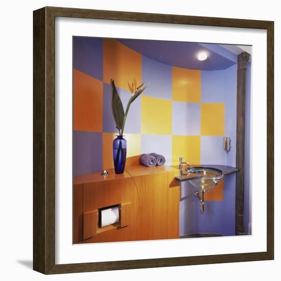 Ultra Modern Bathroom-null-Framed Photographic Print