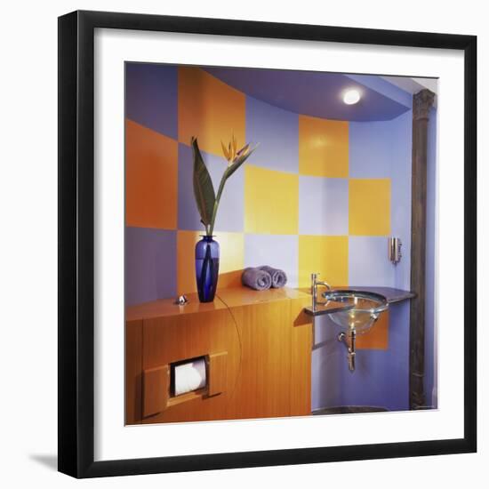 Ultra Modern Bathroom-null-Framed Photographic Print