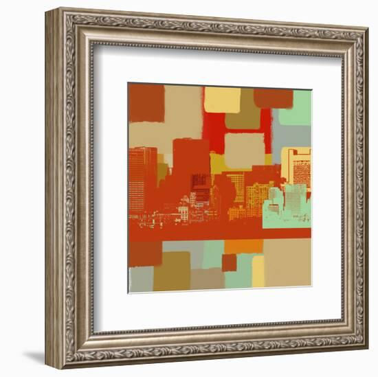 Ultra Modern City-Yashna-Framed Art Print