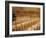 Ultra-Orthodox Jewish Man Sits During a Procession Bringing a Torah Scroll from the Western Wall-null-Framed Photographic Print