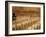 Ultra-Orthodox Jewish Man Sits During a Procession Bringing a Torah Scroll from the Western Wall-null-Framed Photographic Print