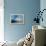 Ultramarine Sea and Sky-Silvia Vassileva-Framed Stretched Canvas displayed on a wall