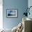 Ultramarine Sea and Sky-Silvia Vassileva-Framed Art Print displayed on a wall