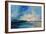 Ultramarine Sea and Sky-Silvia Vassileva-Framed Art Print