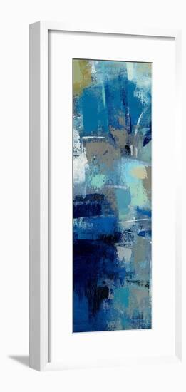 Ultramarine Waves III Panel II-Silvia Vassileva-Framed Art Print