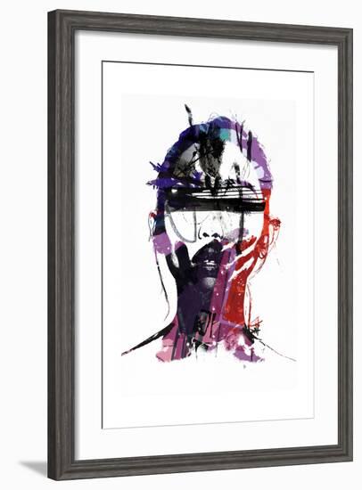 Ultraviolet-Alex Cherry-Framed Art Print