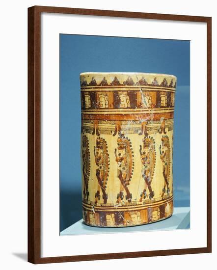 Ulua Polychrome Terracotta Vase Shaped-null-Framed Giclee Print